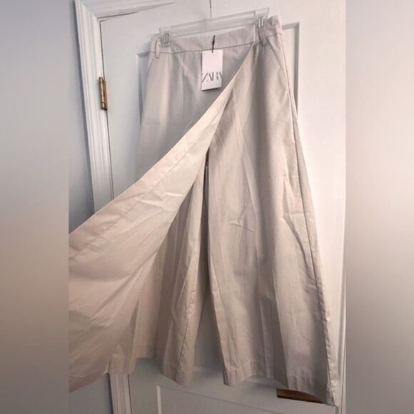 Zara Wide Leg Pareo Pants - Picture 2 of 9